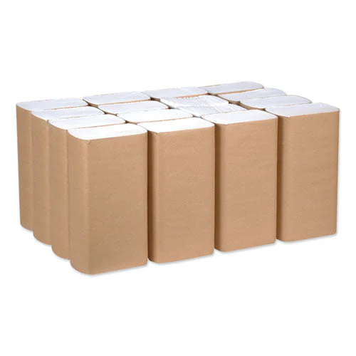 Universal Multifold Hand Towel, 1-ply, 9.13 X 9.5, White, 250/pack,16 Packs/carton - Image 3