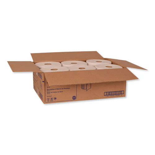 Hardwound Roll Towel, 1-ply, 7.88" X 1,000 Ft, White, 6 Rolls/carton - Image 3