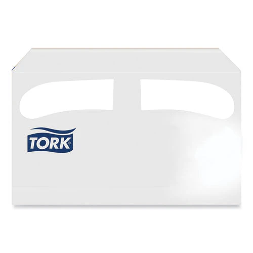 Toilet Seat Cover, Half-fold, 14.5 X 17, White, 250/pack, 20 Packs/carton - Image 1