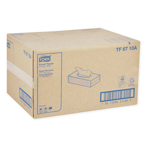 Universal Facial Tissue, 2-ply, White, 100 Sheets/box, 30 Boxes/carton - Image 2