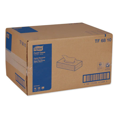 Advanced Facial Tissue, 2-ply, White, Flat Box, 100 Sheets/box, 30 Boxes/carton - Image 3