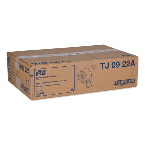 Universal Jumbo Bath Tissue, Septic Safe, 2-ply, White, 3.48" X 1,000 Ft, 12/carton - Image 2