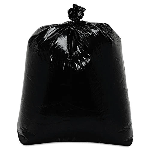 Low-density Can Liners, 16 Gal, 0.7 Mil, 24" X 32", Black, 500/carton - Image 1