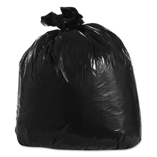 Low-density Can Liners, 33 Gal, 1.25 Mil, 33" X 39", Black, 100/carton - Image 1