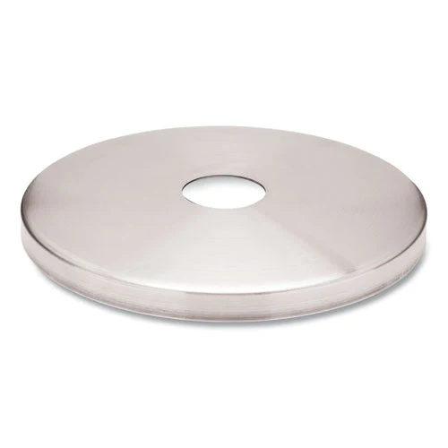 Standing Stainless Wipes Dispener, 12 X 12 X 36, Cylindrical, 5 Gal, Stainless Steel - Image 2