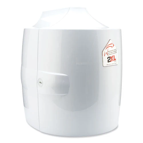 Contemporary Wall Mount Wipe Dispenser, 11 X 11 X 13, White - Image 2