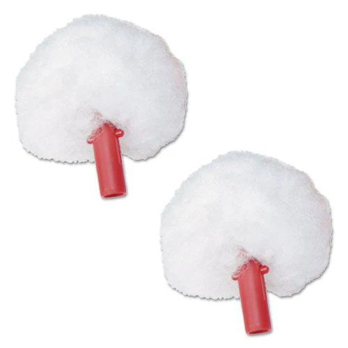 Ergotoilet Bowl Brush Replacement Swab Head, White, 2/pack - Image 1