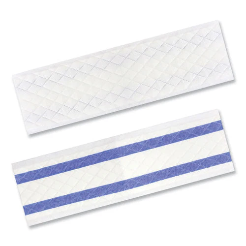 Excella Single-use Spunlace Mop Pads, 18.5 X 5, White, 50/pack - Image 1