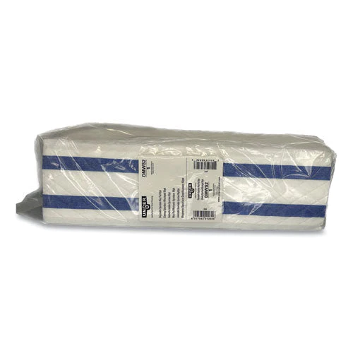 Excella Single-use Spunlace Mop Pads, 18.5 X 5, White, 50/pack - Image 3