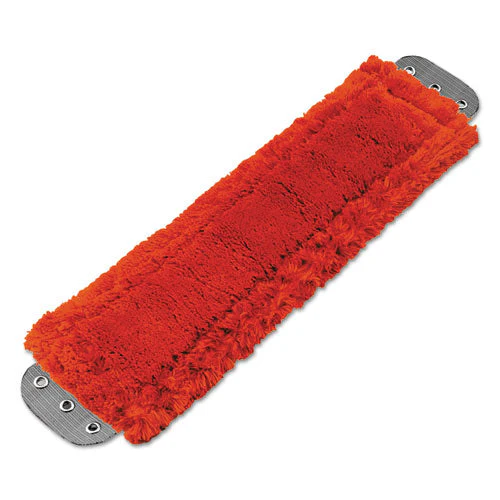Mop Head, Microfiber, Heavy-duty, 16 X 5, Red - Image 1