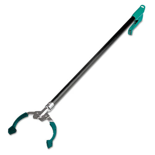 Nifty Nabber Extension Arm With Claw, 18", Black/green - Image 1