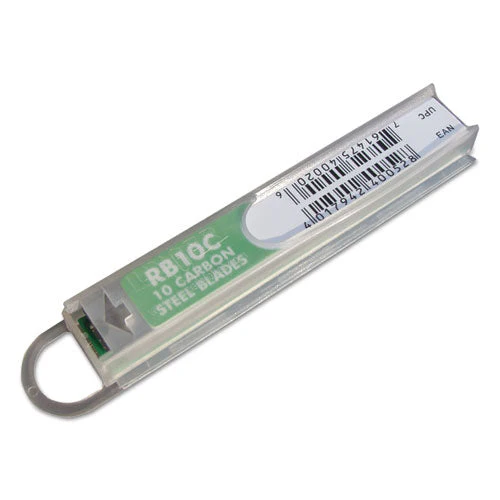 Replacement Blades For 4" Scrapers, Carbon Steel, 10/pack - Image 1