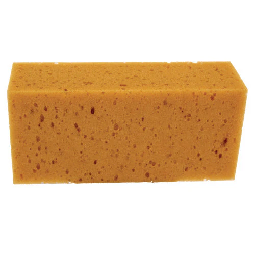 Fixi-clamp Sponge, 8.5" X 4" X 2.75", Yellow, 10/carton - Image 1
