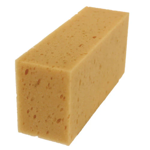 Fixi-clamp Sponge, 8.5" X 4" X 2.75", Yellow, 10/carton - Image 2