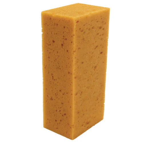 Fixi-clamp Sponge, 8.5" X 4" X 2.75", Yellow, 10/carton - Image 3