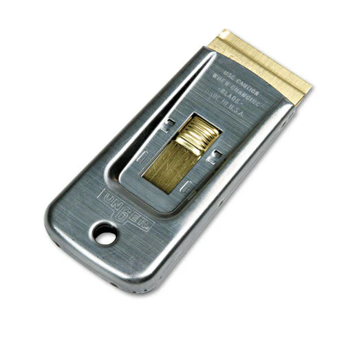 Safety Scraper, 1 1/2" Wide, 4" Steel Handle - Image 1