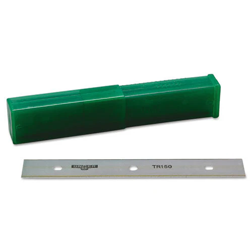 Ergotec Glass Scraper Replacement Blades, 6" Double-edge, 25/pack - Image 1