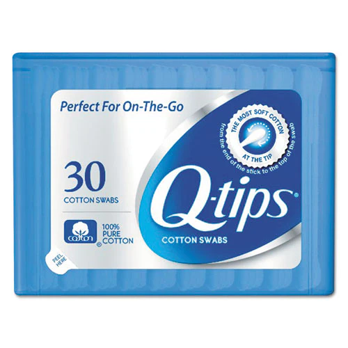 Cotton Swabs, 30/pack, 36 Packs/carton - Image 1