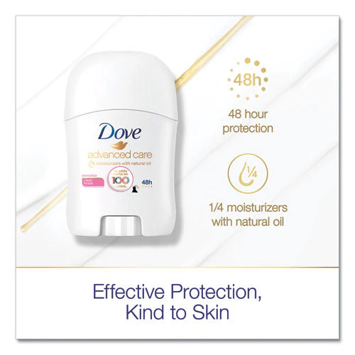 Invisible Solid Antiperspirant Deodorant, Floral Scent, 0.5 Oz, 36/carton - Image 3