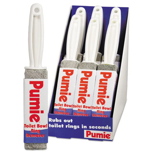 Toilet Bowl Ring Remover With Handle, 1.25 X 5, Gray, 6/pack - Image 1