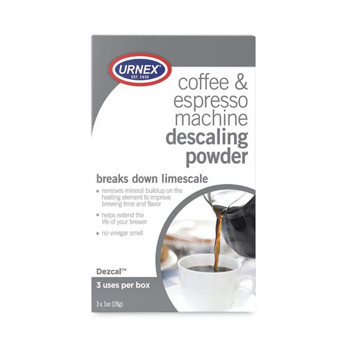 Coffee And Espresso Machine Descaling Powder, 1 Oz Packets, 3/box - Image 1