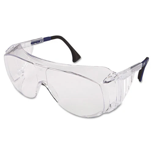 Ultraspec 2001 Otg Safety Eyewear, Clear/black Frame, Clear Lens - Image 1