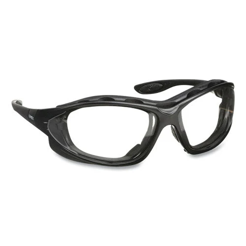 Seismic Sealed Eyewear, Black Polycarbonate Frame, Clear Polycarbonate Lens - Image 1