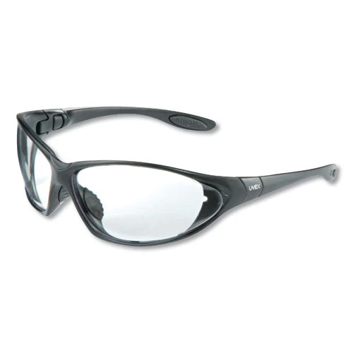 Seismic Sealed Eyewear, Black Polycarbonate Frame, Clear Polycarbonate Lens - Image 3