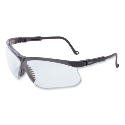 Genesis Safety Eyewear, Black Nylon Frame, Clear Polycarbonate Lens - Image 1