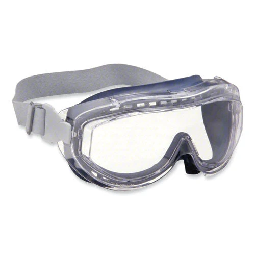 Flex Seal Otg Goggles, Clear Hydroshield Anti-fog/anti-scratch Lens, Clear/navy/gray Frame - Image 1