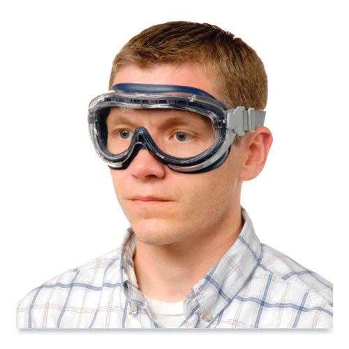 Flex Seal Otg Goggles, Clear Hydroshield Anti-fog/anti-scratch Lens, Clear/navy/gray Frame - Image 3