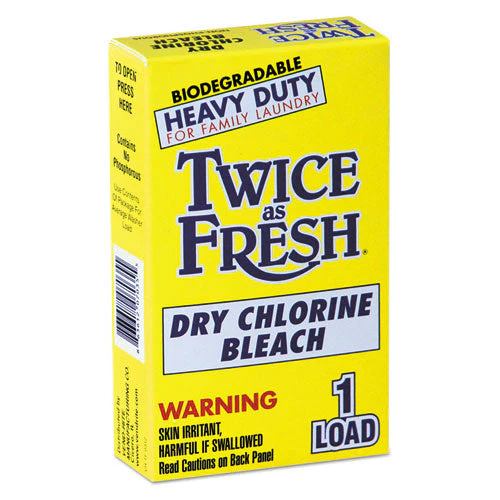 Heavy Duty Coin-vend Powdered Chlorine Bleach, 1 Load, 100/carton - Image 1