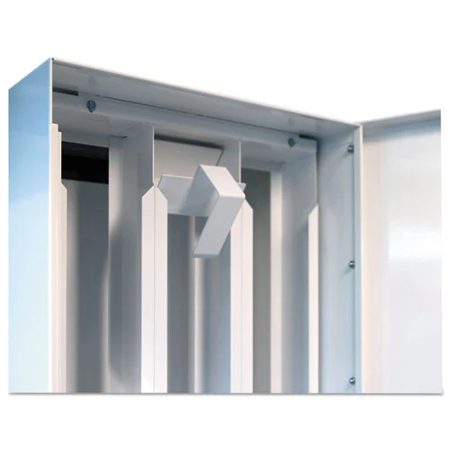 Coin-operated Soap Vender, 3-column, 16.25 X 9.5 X 37.75, White/blue - Image 3