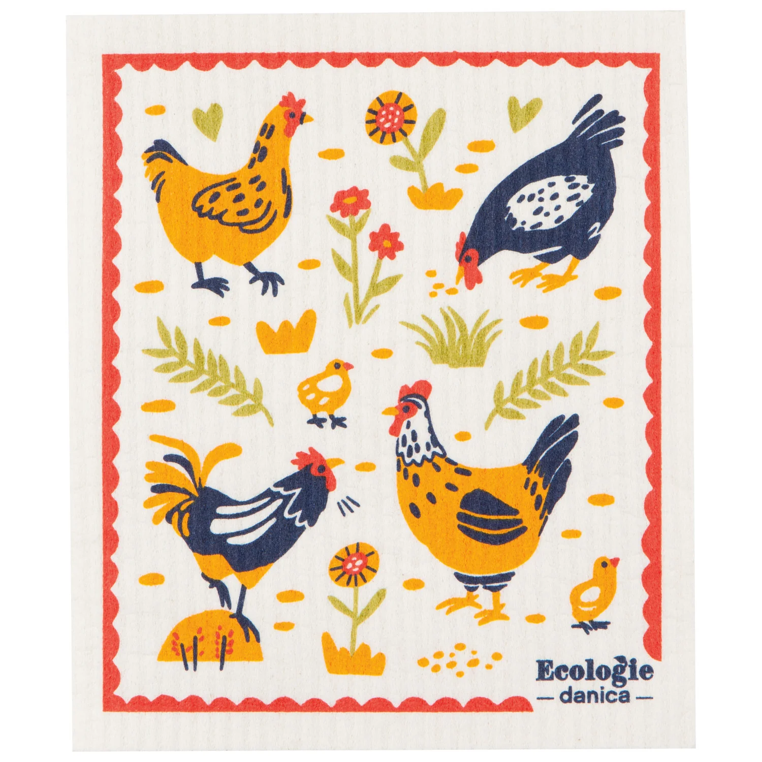 Swedish Dish Cloth - Free Range - Image 1