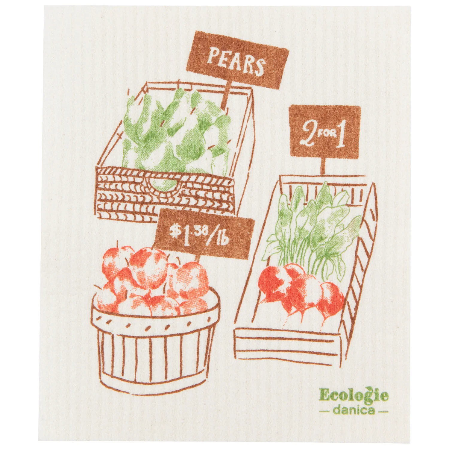 Swedish Dish Cloth - Locally Grown - Image 1