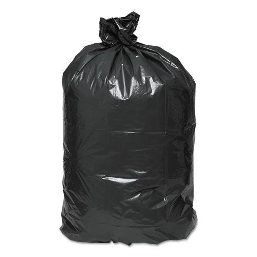 Linear Low-density Can Liners, 30 Gal, 0.71 Mil, 30" X 36", Black, 25 Bags/roll, 10 Rolls/carton - Image 2