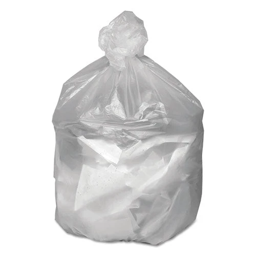 Can Liners, 16 Gal, 8 Mic, 24" X 33", Natural, 50 Bags/roll, 20 Rolls/carton - Image 2