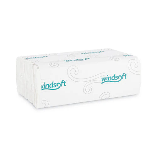 C-fold Paper Towels, 1-ply, 10.2 X 13.25, White, 200/pack, 12 Packs/carton - Image 1