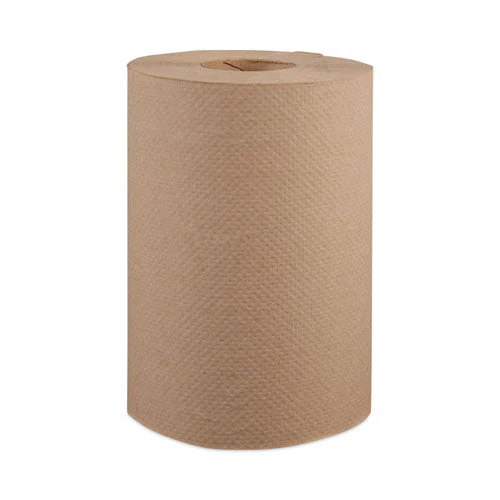 Hardwound Roll Towels, 1-ply, 8" X 350 Ft, Natural, 12 Rolls/carton - Image 1