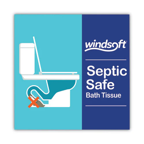 Premium Bath Tissue, Septic Safe, 2-ply, White, 284 Sheets/roll, 24 Rolls/carton - Image 3