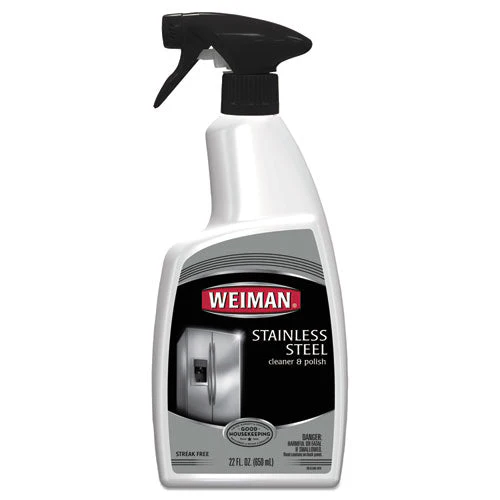 Stainless Steel Cleaner And Polish, Floral Scent, 22 Oz Trigger Spray Bottle - Image 1