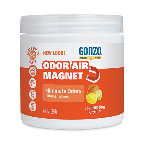 Odor Absorbing Gel, Scentillating Citrus, 14 Oz Jar - Image 1