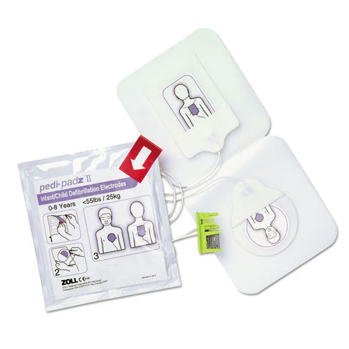 Pedi-padz Ii Defibrillator Pads, Children Up To 8 Years Old, 2-year Shelf Life - Image 1