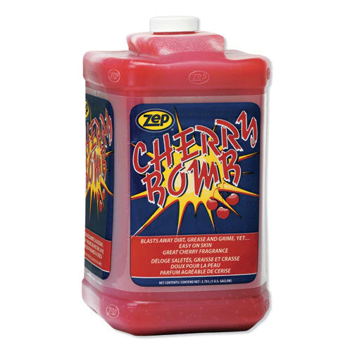 Cherry Bomb Hand Cleaner, Cherry Scent, 1 Gal Bottle, 4/carton - Image 1