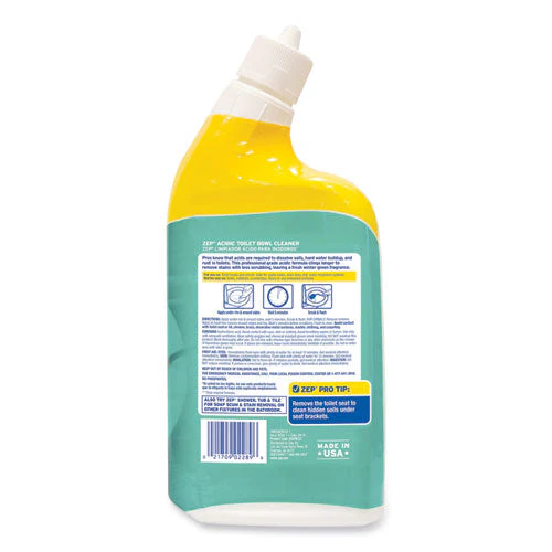 Acidic Toilet Bowl Cleaner, Mint, 32 Oz Bottle - Image 2