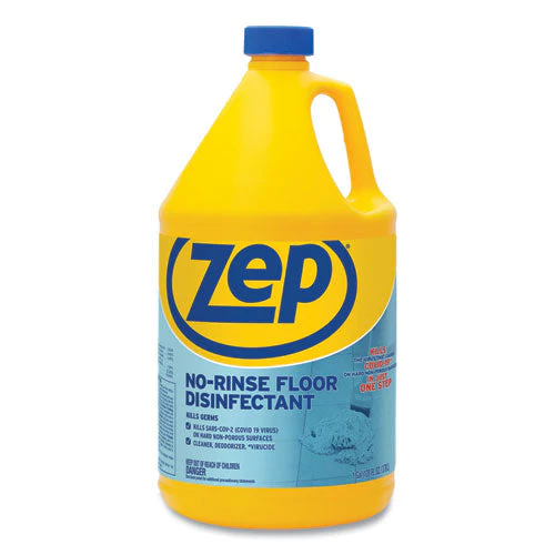 No-rinse Floor Disinfectant, Pleasant Scent, 1 Gal, 4/carton - Image 1
