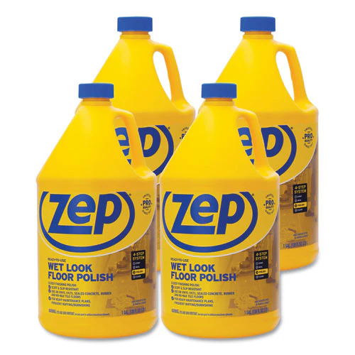 Wet Look Floor Polish, 1 Gal, 4/carton - Image 2