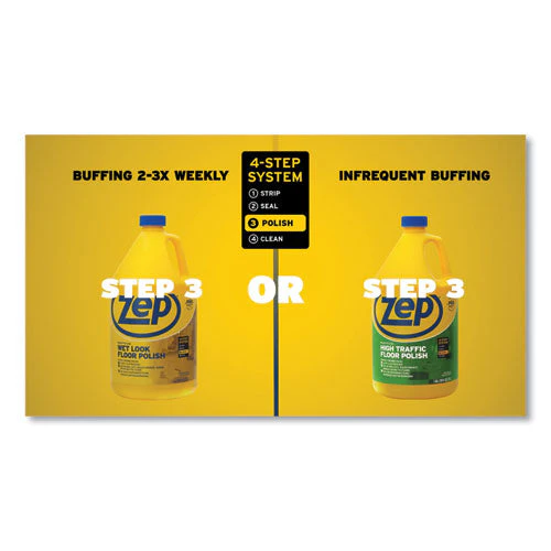 Wet Look Floor Polish, 1 Gal Bottle - Image 3