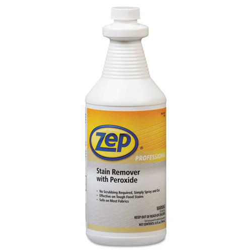 Stain Remover With Peroxide, Quart Bottle, 6/carton - Image 1