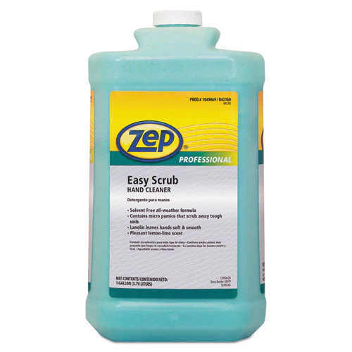 Industrial Hand Cleaner, Easy Scrub, Lemon, 1 Gal Bottle, 4/carton - Image 1